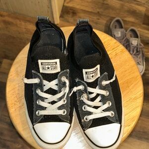 Women’s Converse All Star Black and White Sneakers